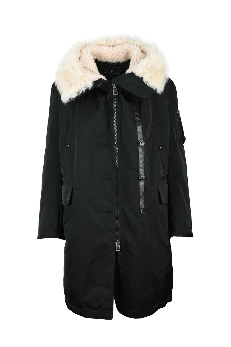 Parka Fur Collar - Black