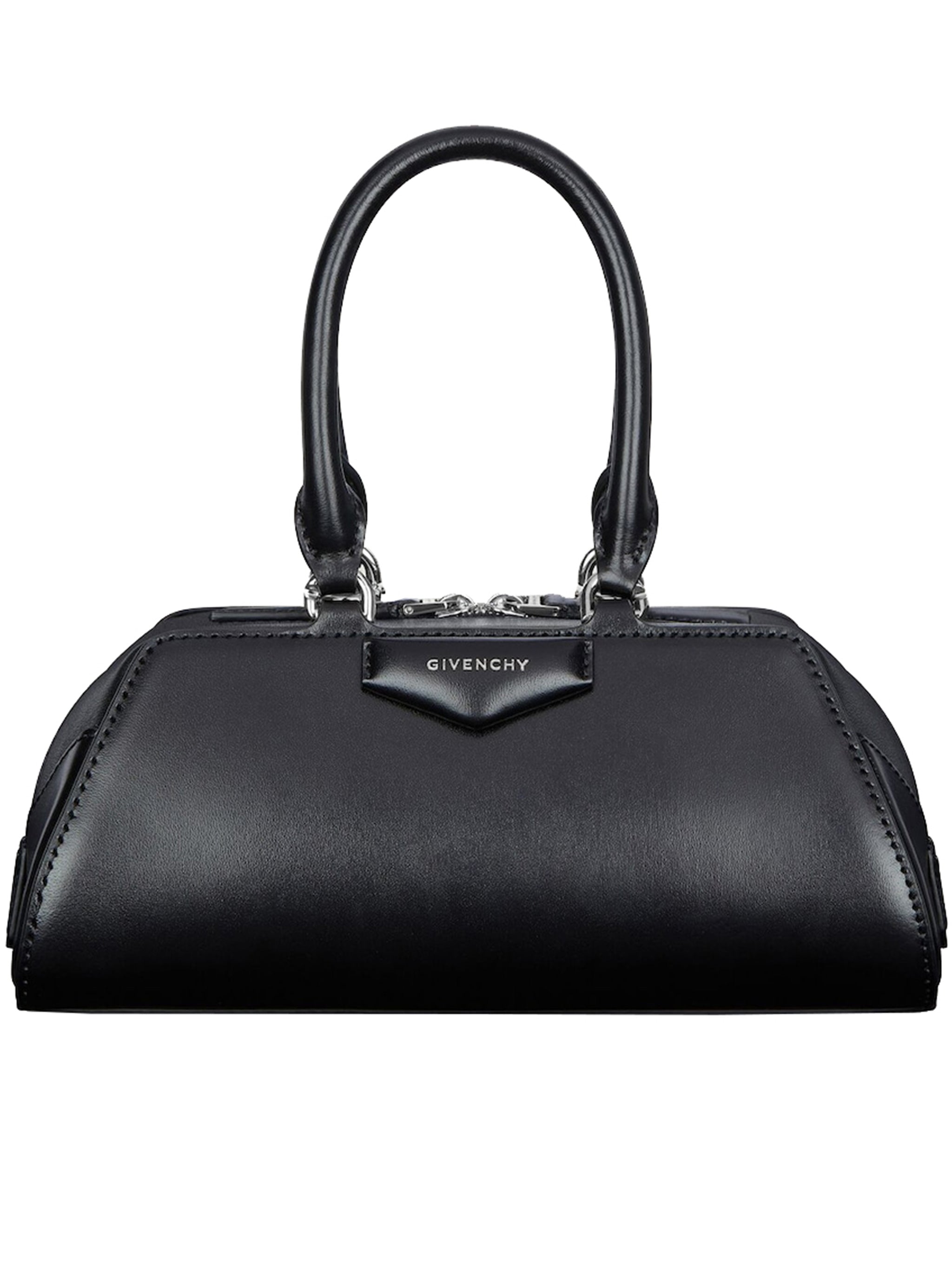 Antigona East West Mini Box Leather Bag