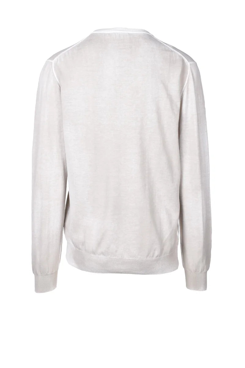 Cotton Sweater Beige - Men