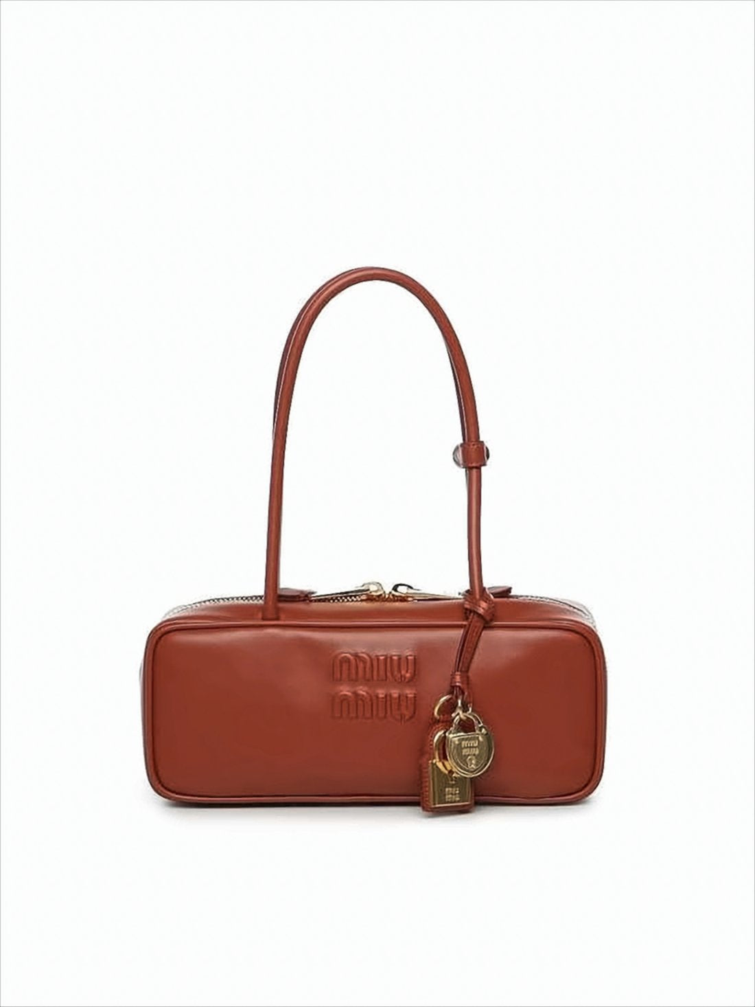 Structured Calf Leather Tote Bag
