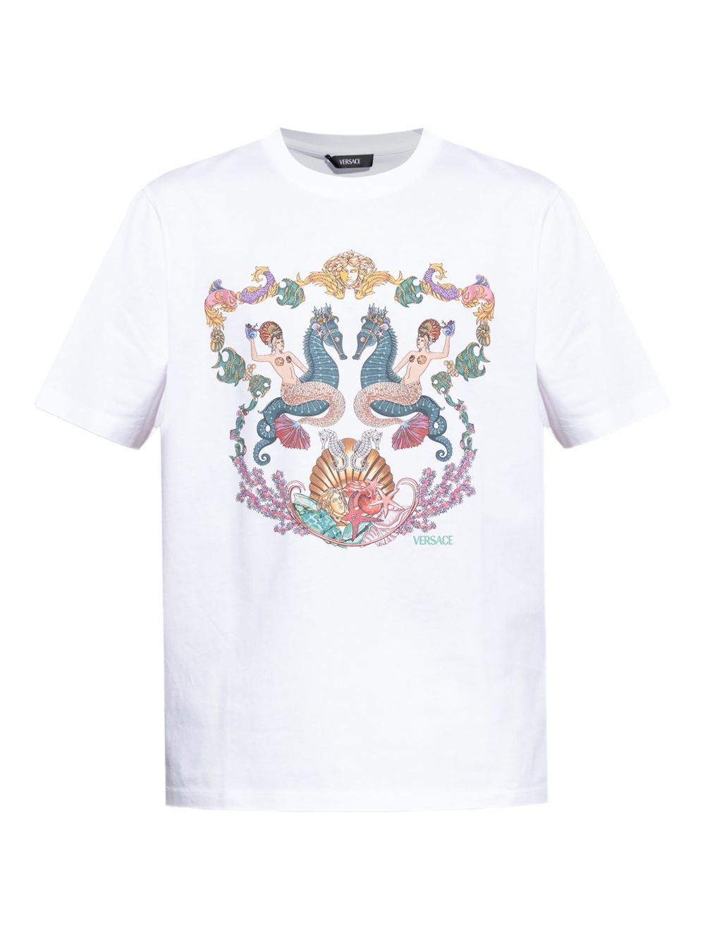 Graphic Print White T-Shirt
