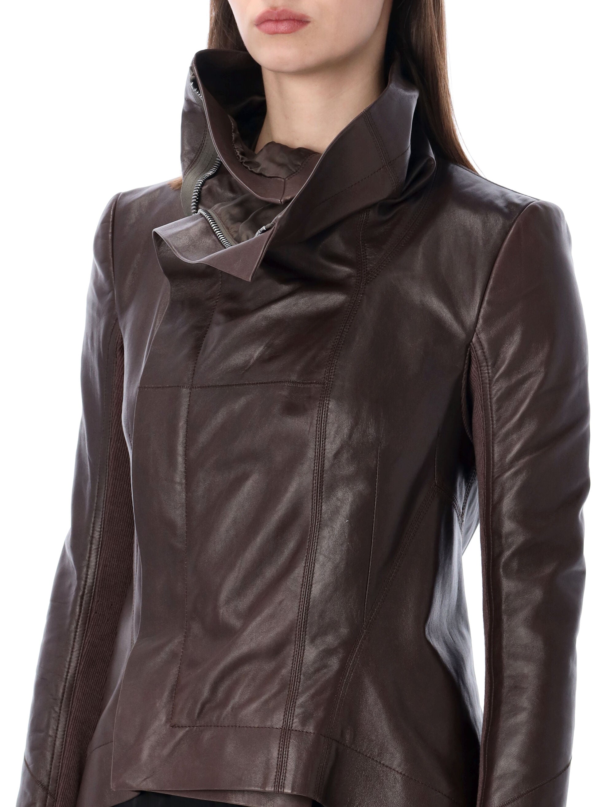Naska Leather Biker Jacket
