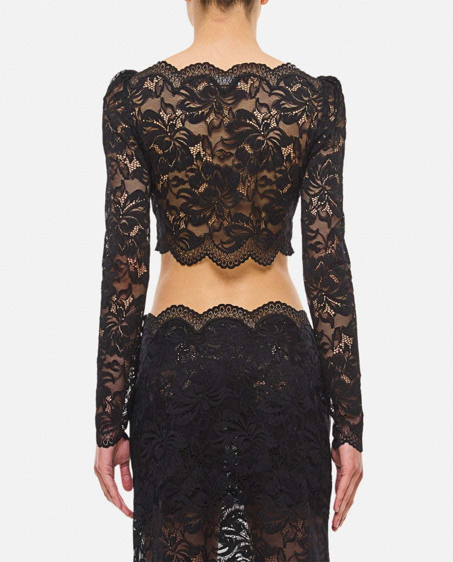 Lace Long Sleeve Top