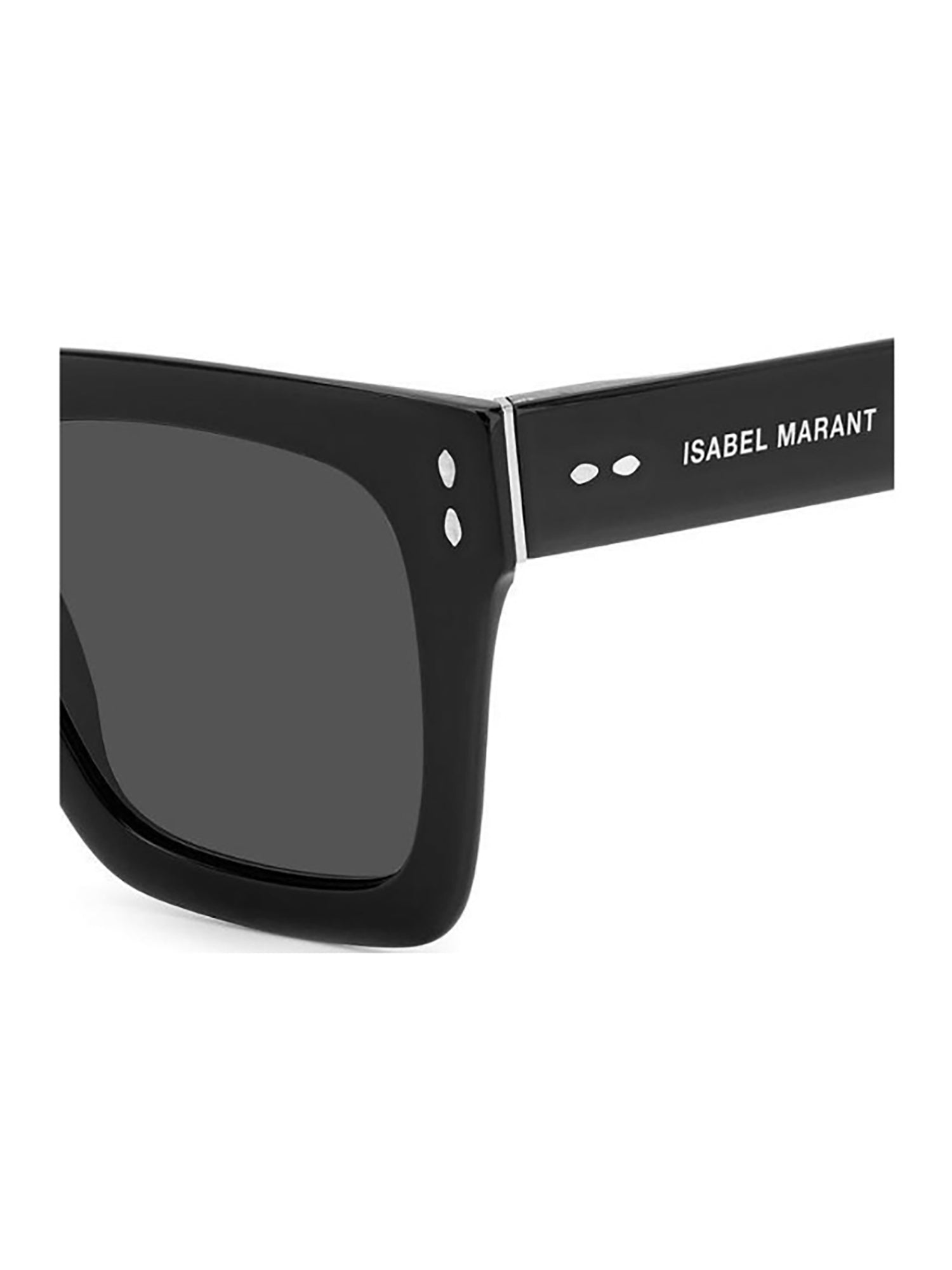 Bold Square Frame Dark Lens Sunglasses