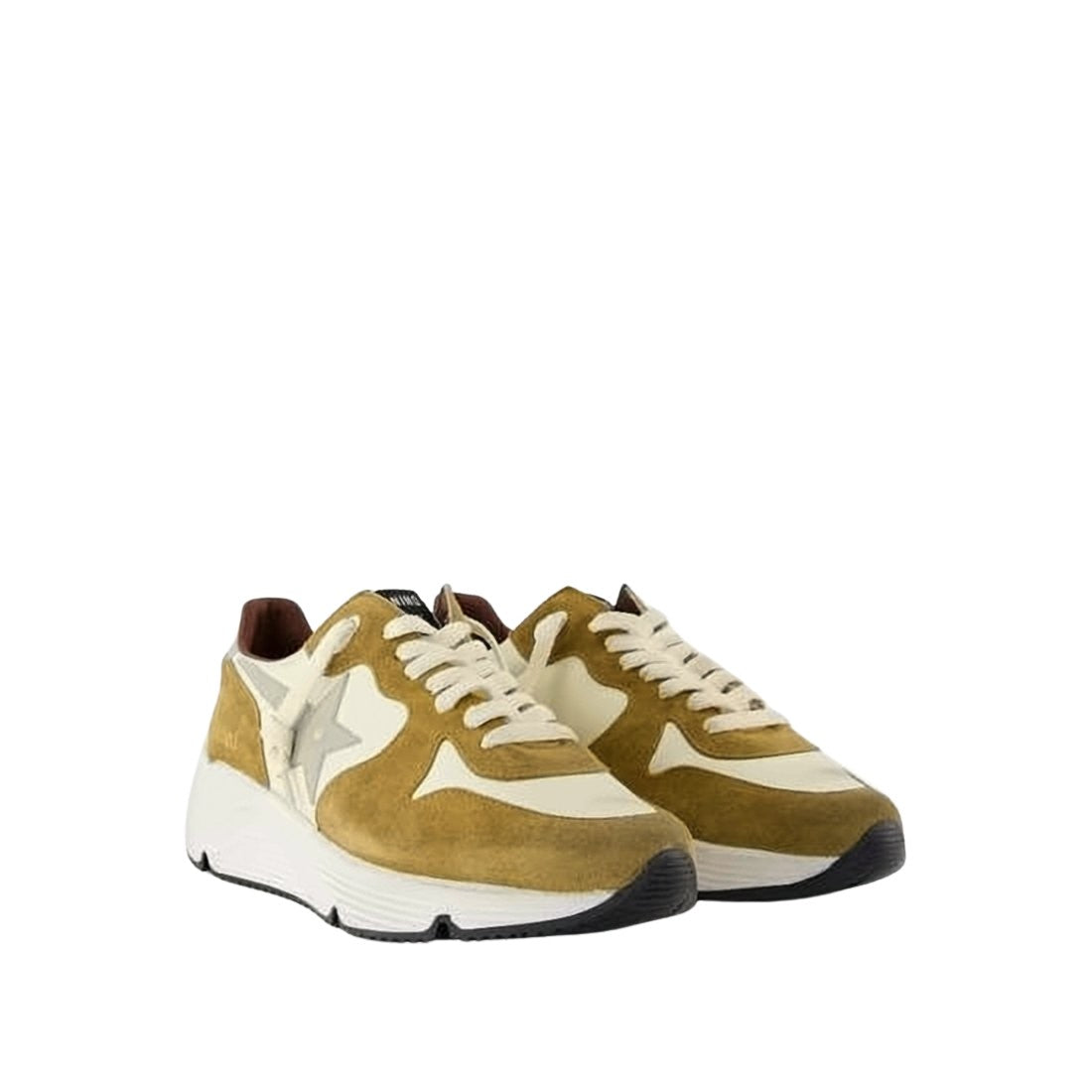 Suede and Leather Sneakers