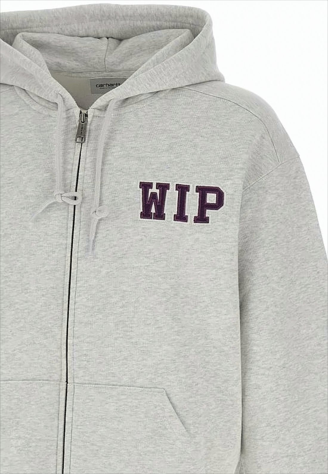 Relaxed Fit Grey Hoodie