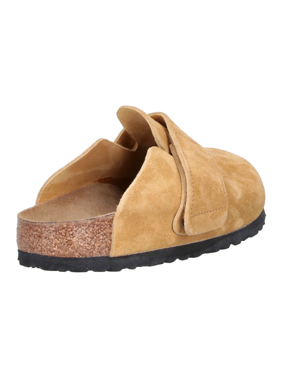 Beige Loma Suede Rounded Toe Mules