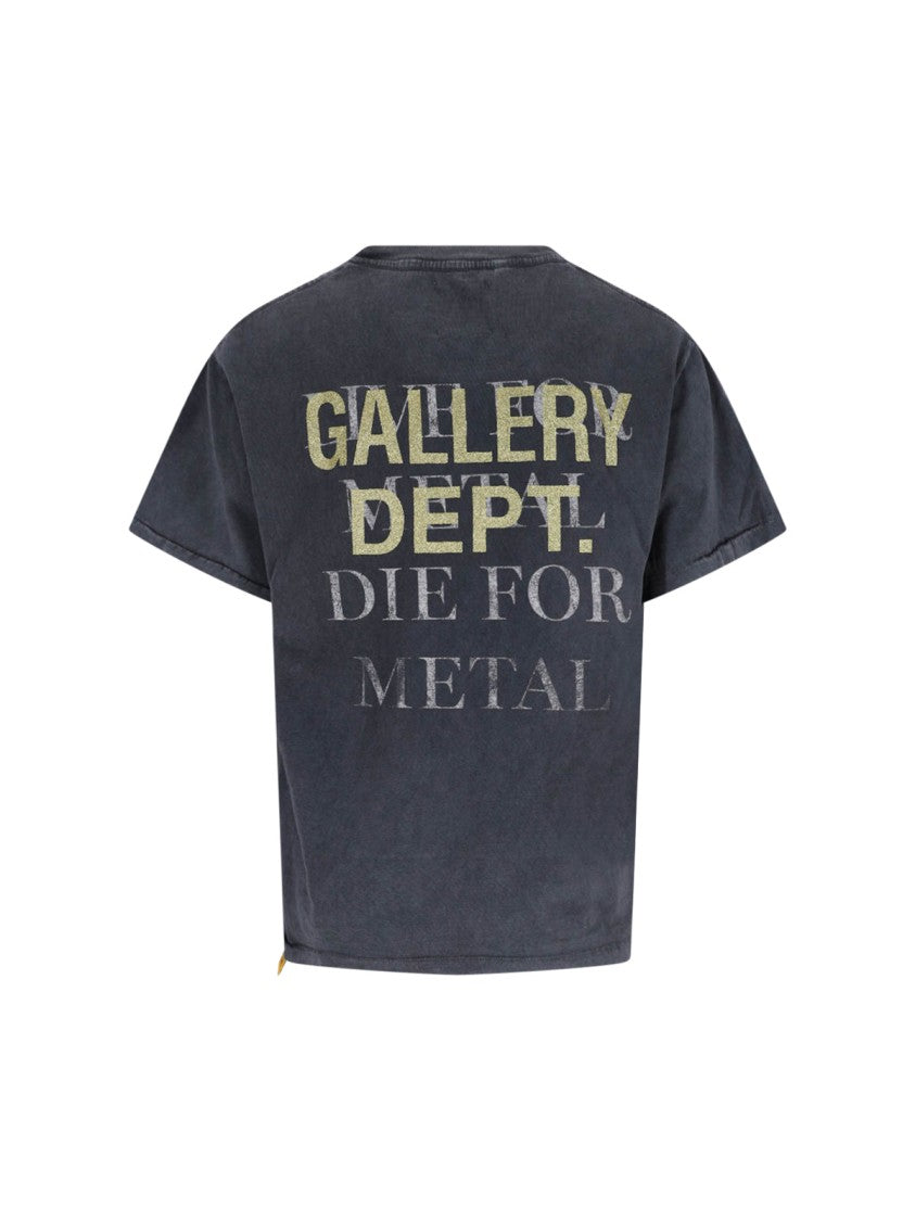 Classic Black T-Shirt With Round Neckline And Short Sleeves