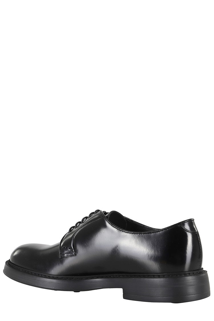 Horse Lace-Up Derby Shoes