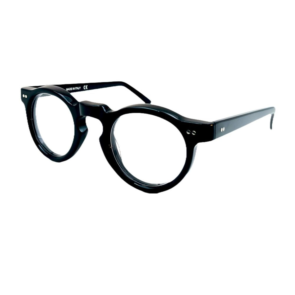 T058 Handcrafted Black Acetate Sunglasses