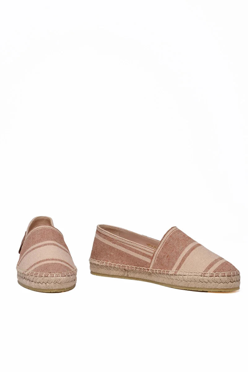 Rope Espadrilles - Beige/Red