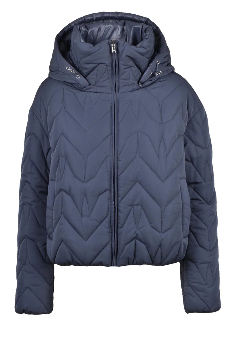 Reversible Down Jacket - Grey