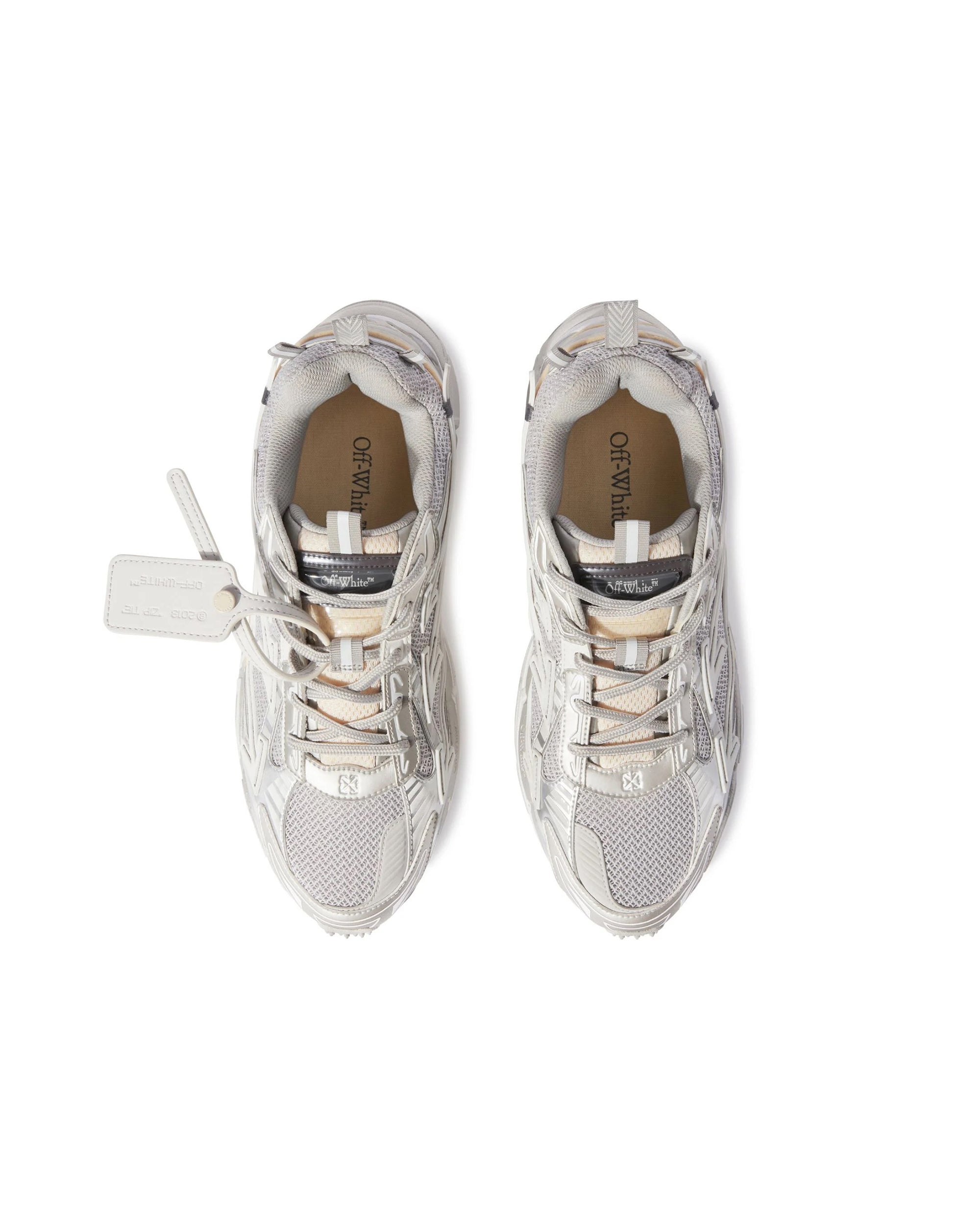 Be Right Back Light Gray Silver Sneakers
