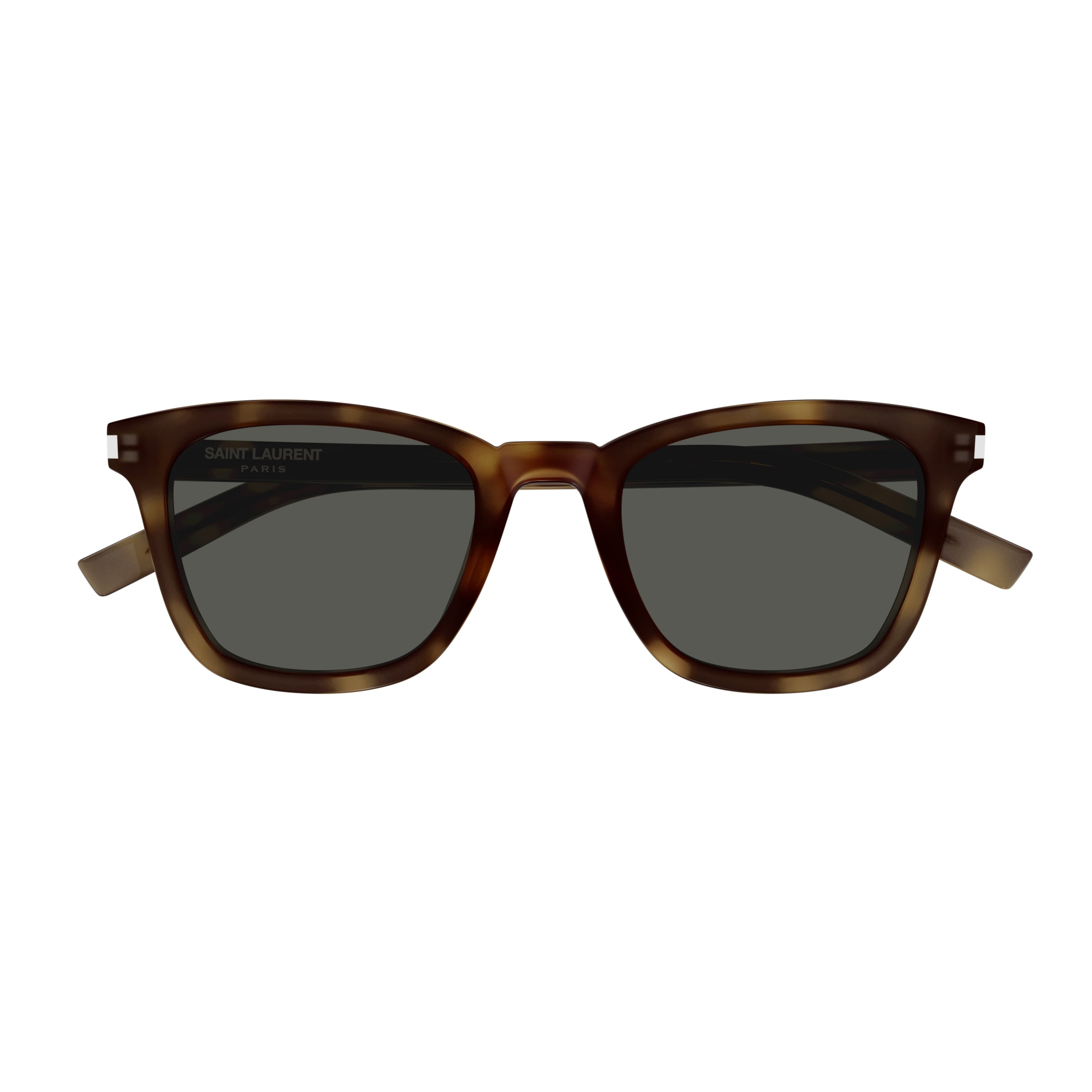 Sl 716 Slim Tortoiseshell Rectangular Sunglasses