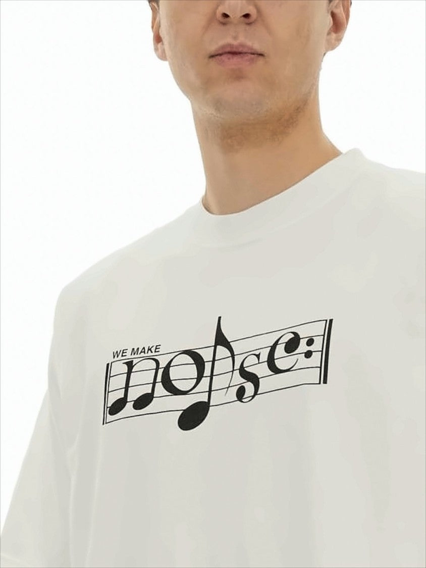 Short-Sleeve T-Shirt with Bold Graphic Print