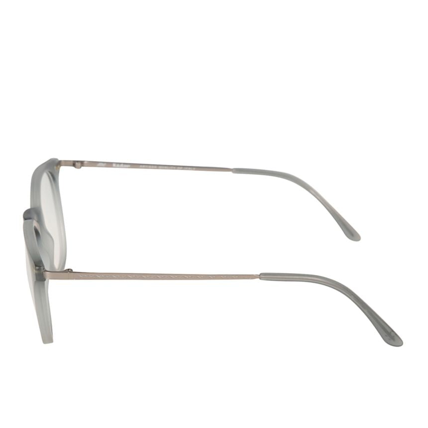 Harry Rounded Frame Sunglasses with Translucent Matte Finish