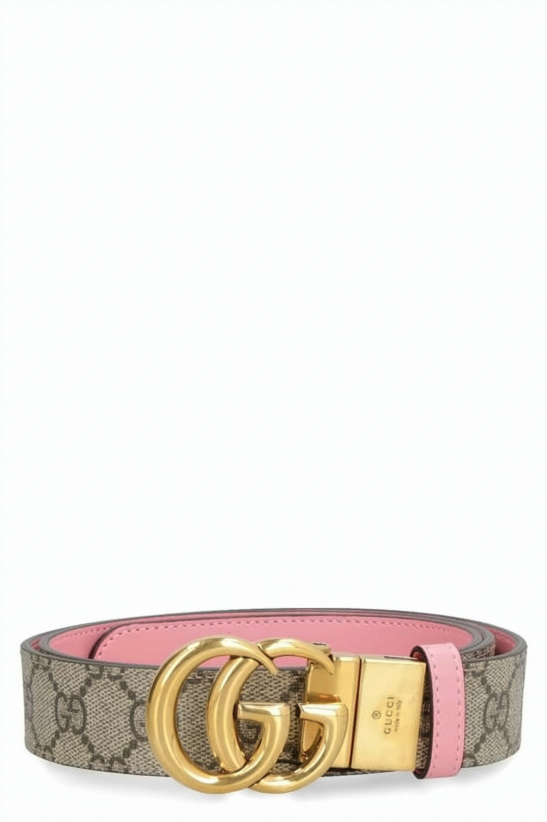 Reversible Fabric and Leather Belt
