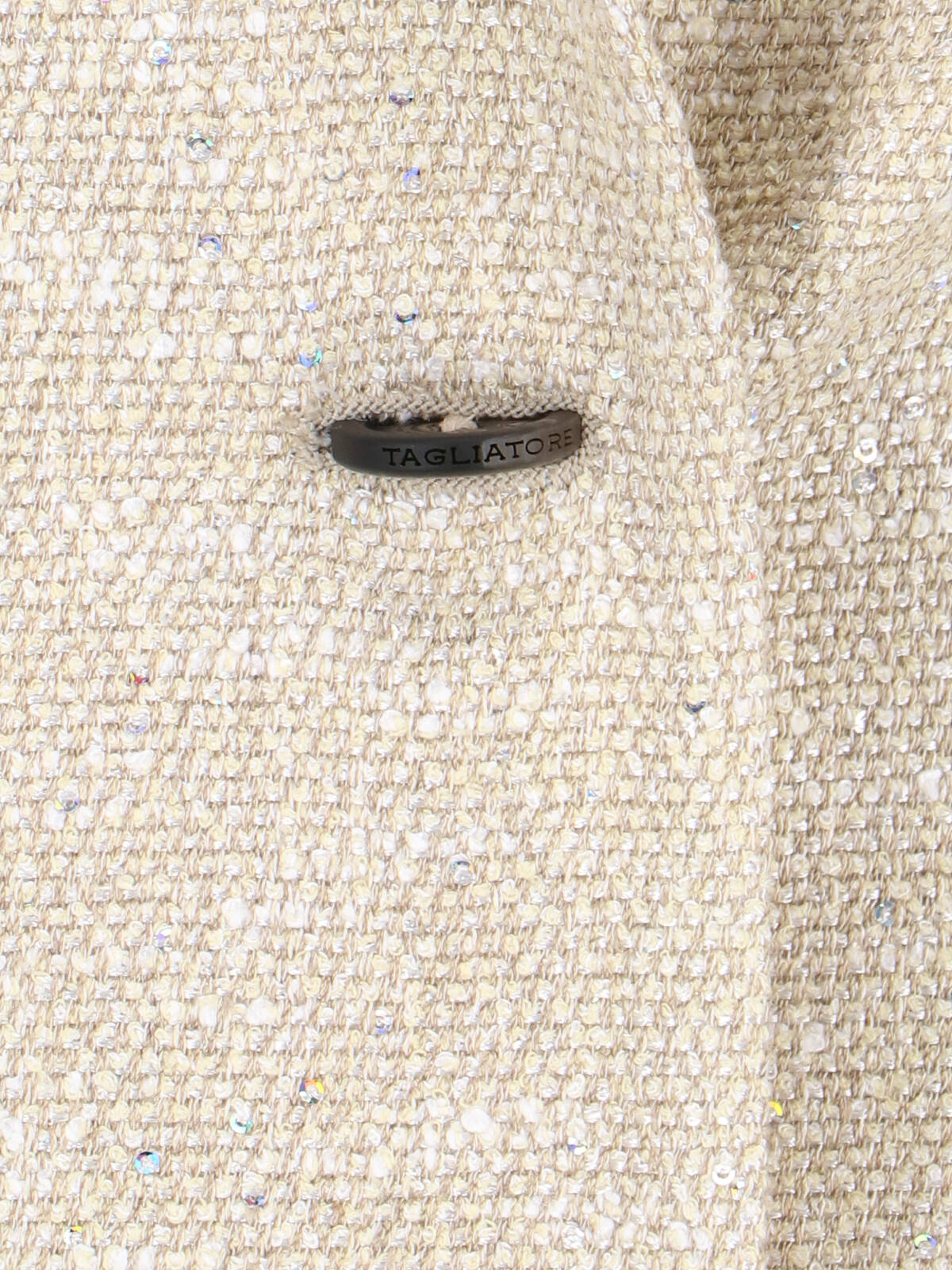 J Bertha Single-Breasted Blazer – Cream