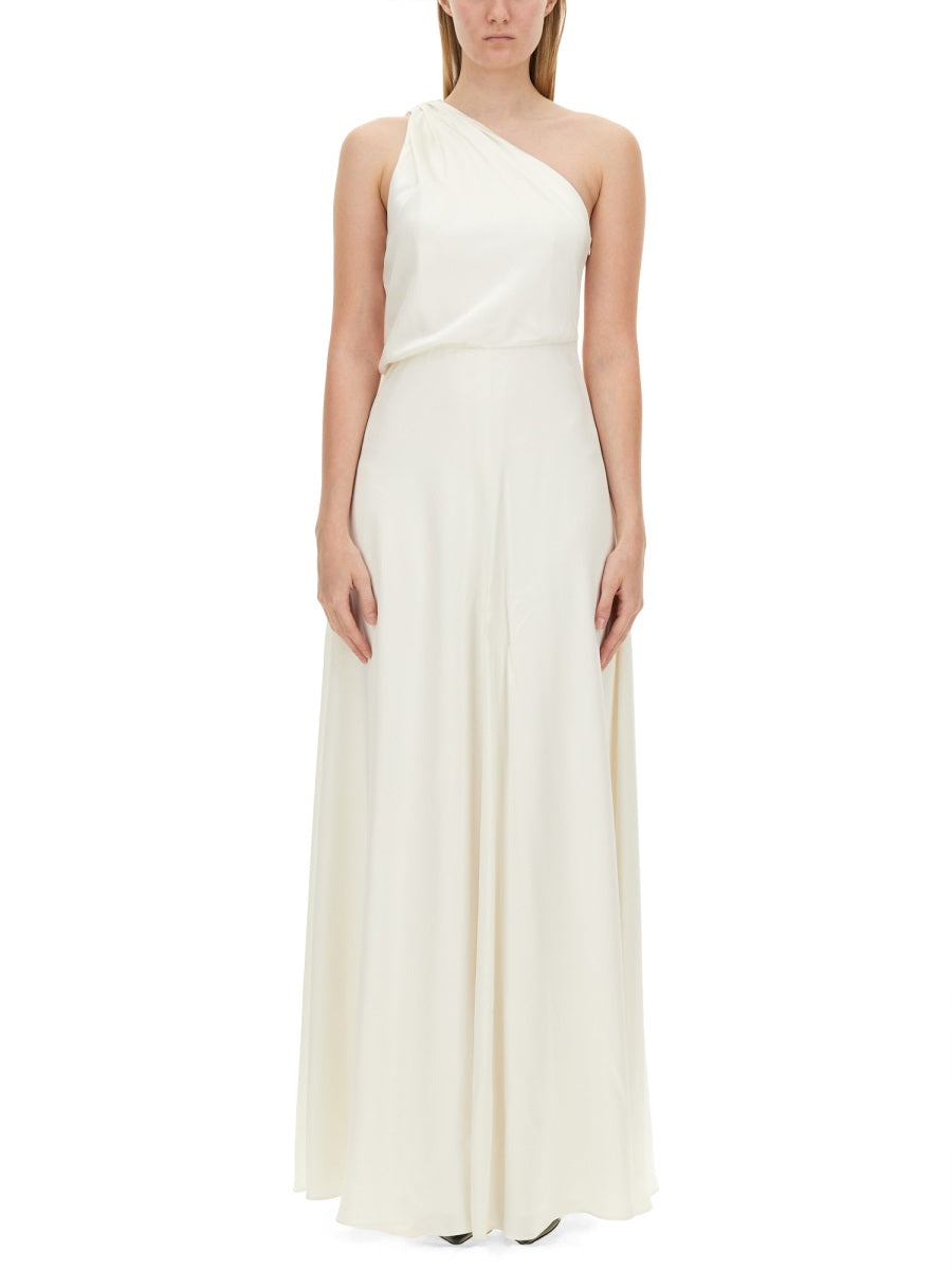 Silk Regular Fit Pamela Dress with Flowing Structure