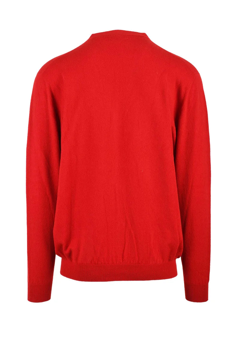 Cashmere Cardigan - Red