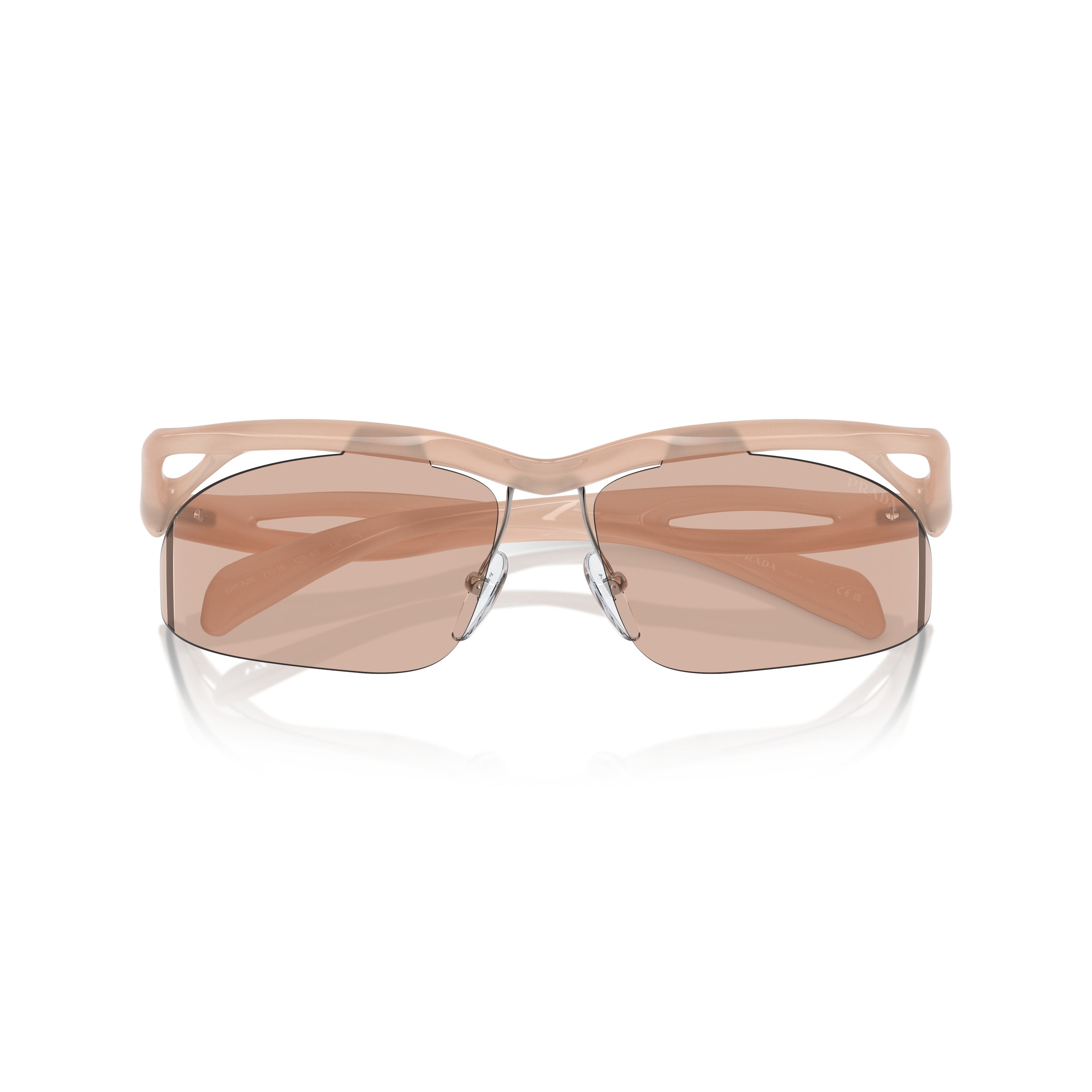 0pr A25s Semi-Rimless Sunglasses