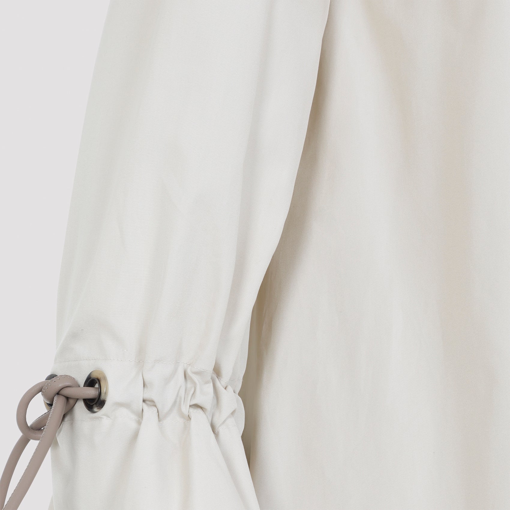 Loose-Fitting Cotton Midi Dress With Collared Neckline
