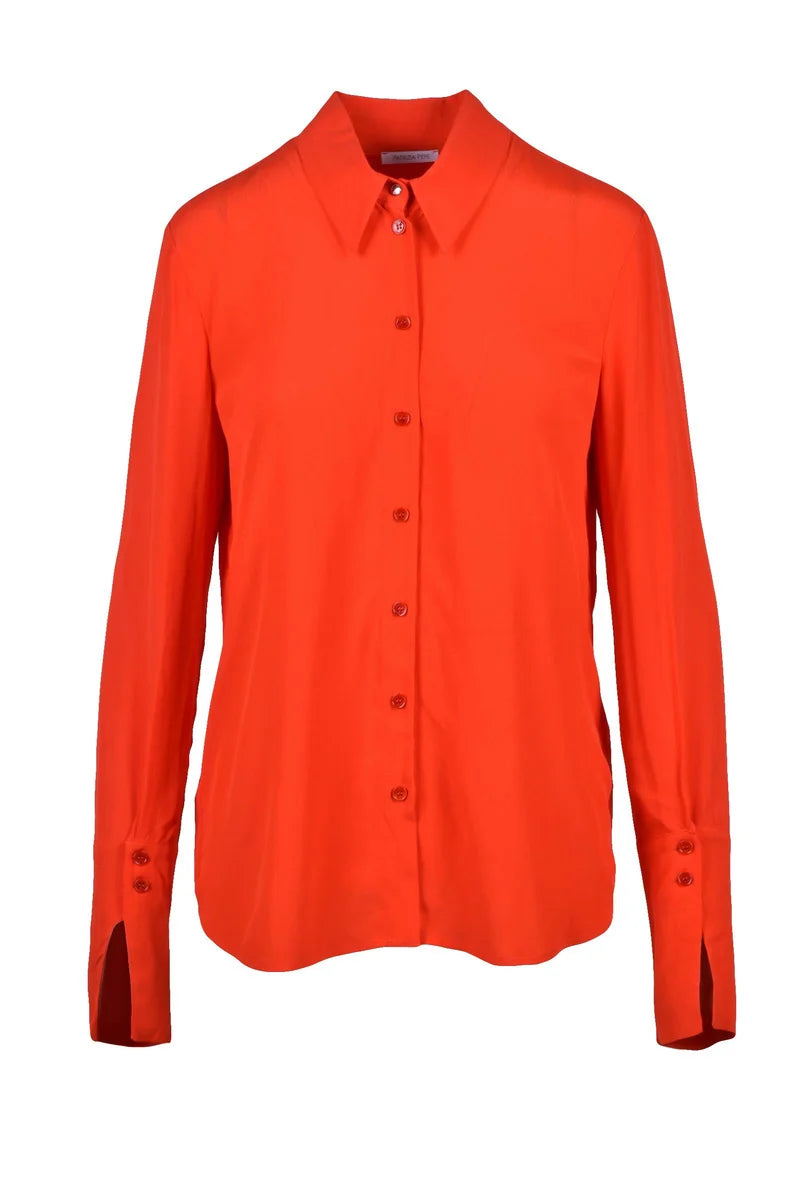 Voile Shirt - Red