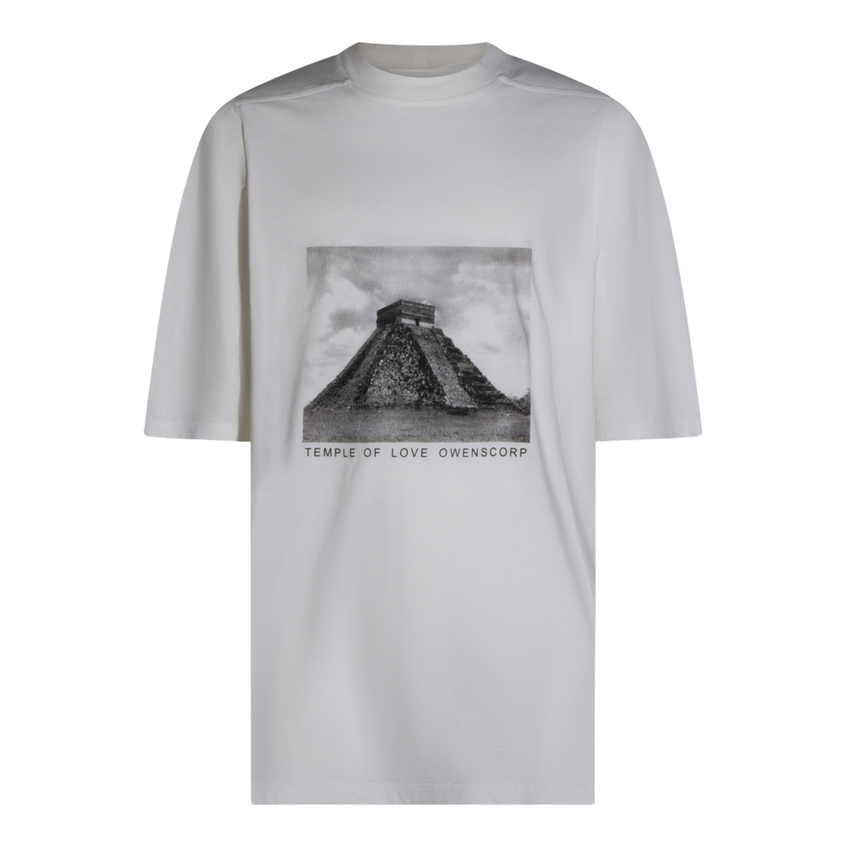 Monochrome Graphic Print T-Shirt