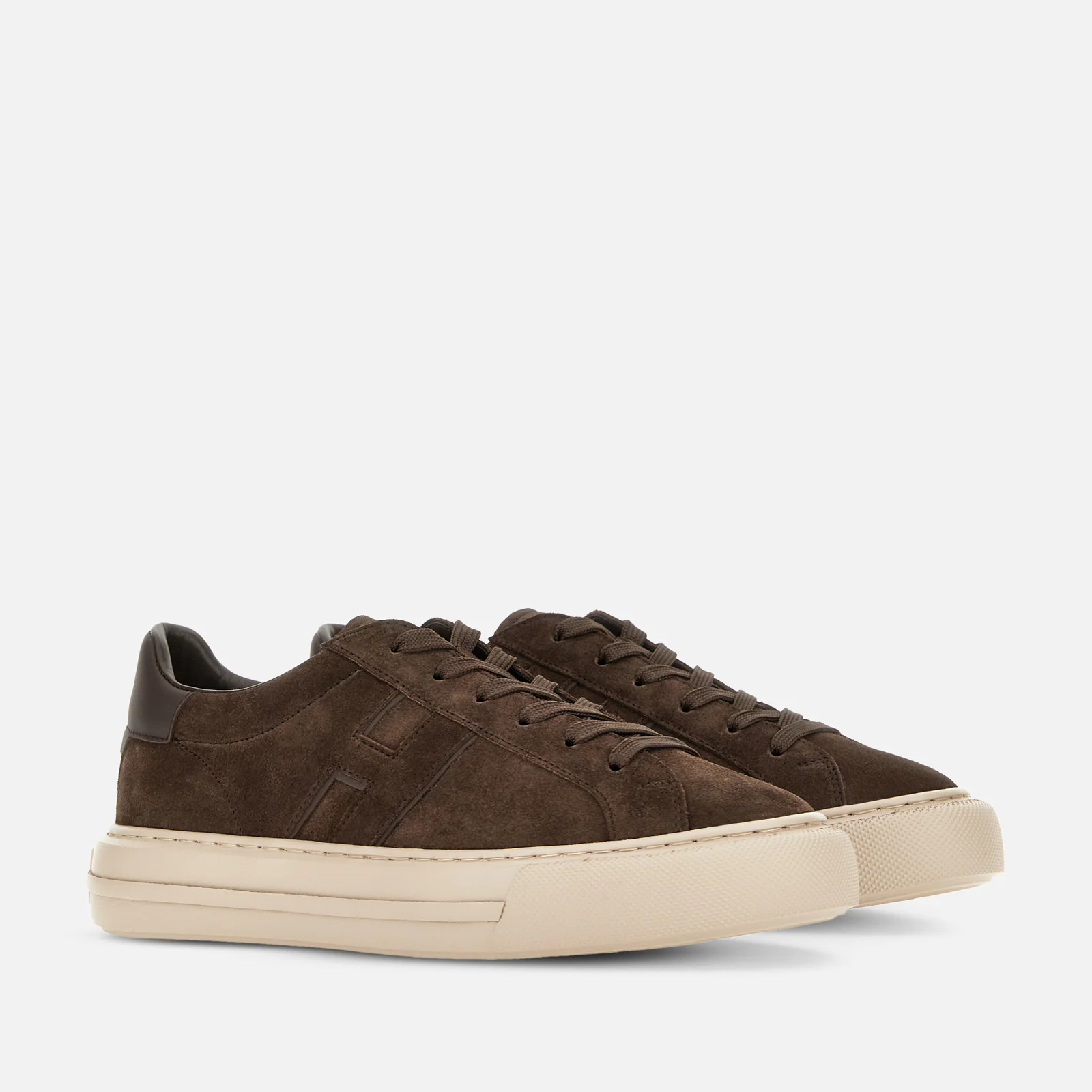 Low-Top Sneakers In Coconut Choco Late Brown