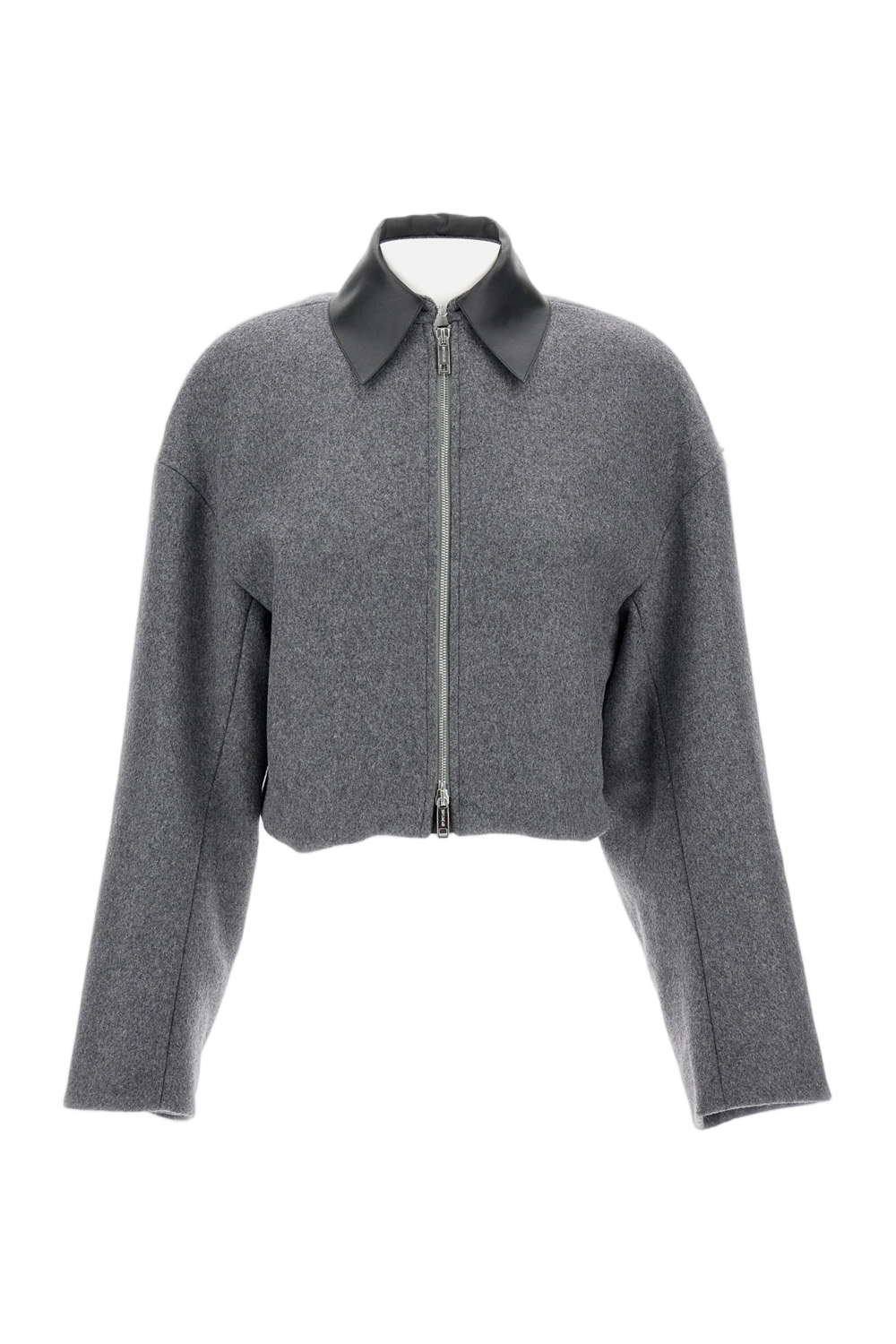 Cropped Wool Jacket Vacuo