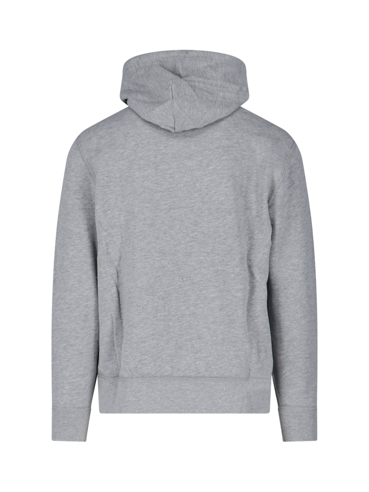 Hoodie, In Grey Cotton Blend