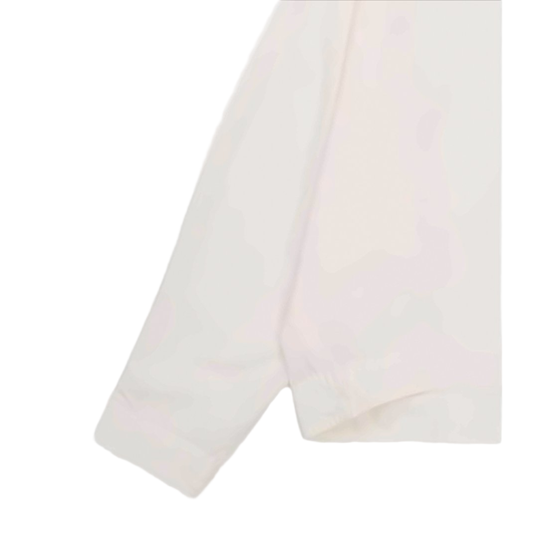 Long-Sleeved Minimalist Shirt with Cropped Hem