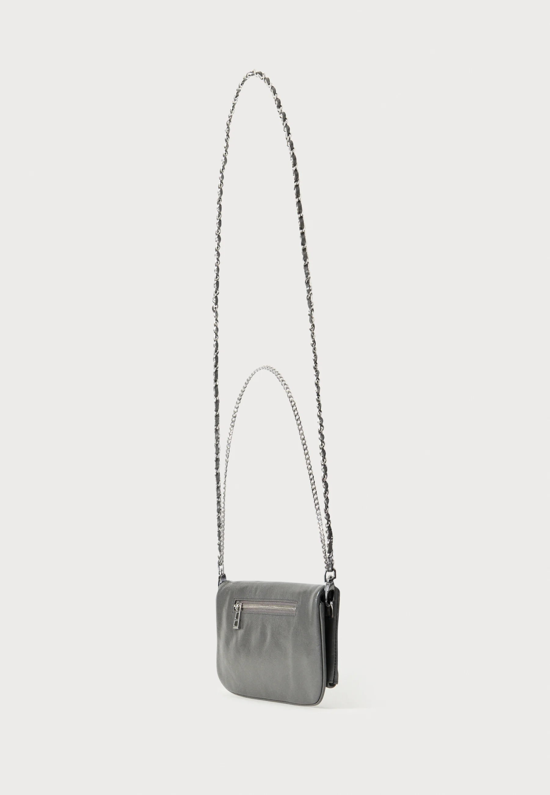 Rectangular Clutch Bag with Graffiti Prints