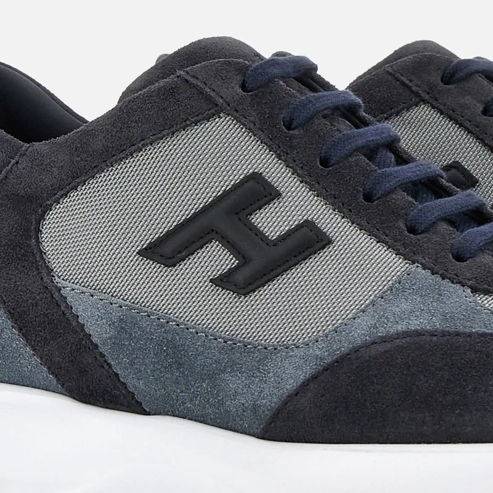Interactive Allacciato H3D Sneakers in Blue
