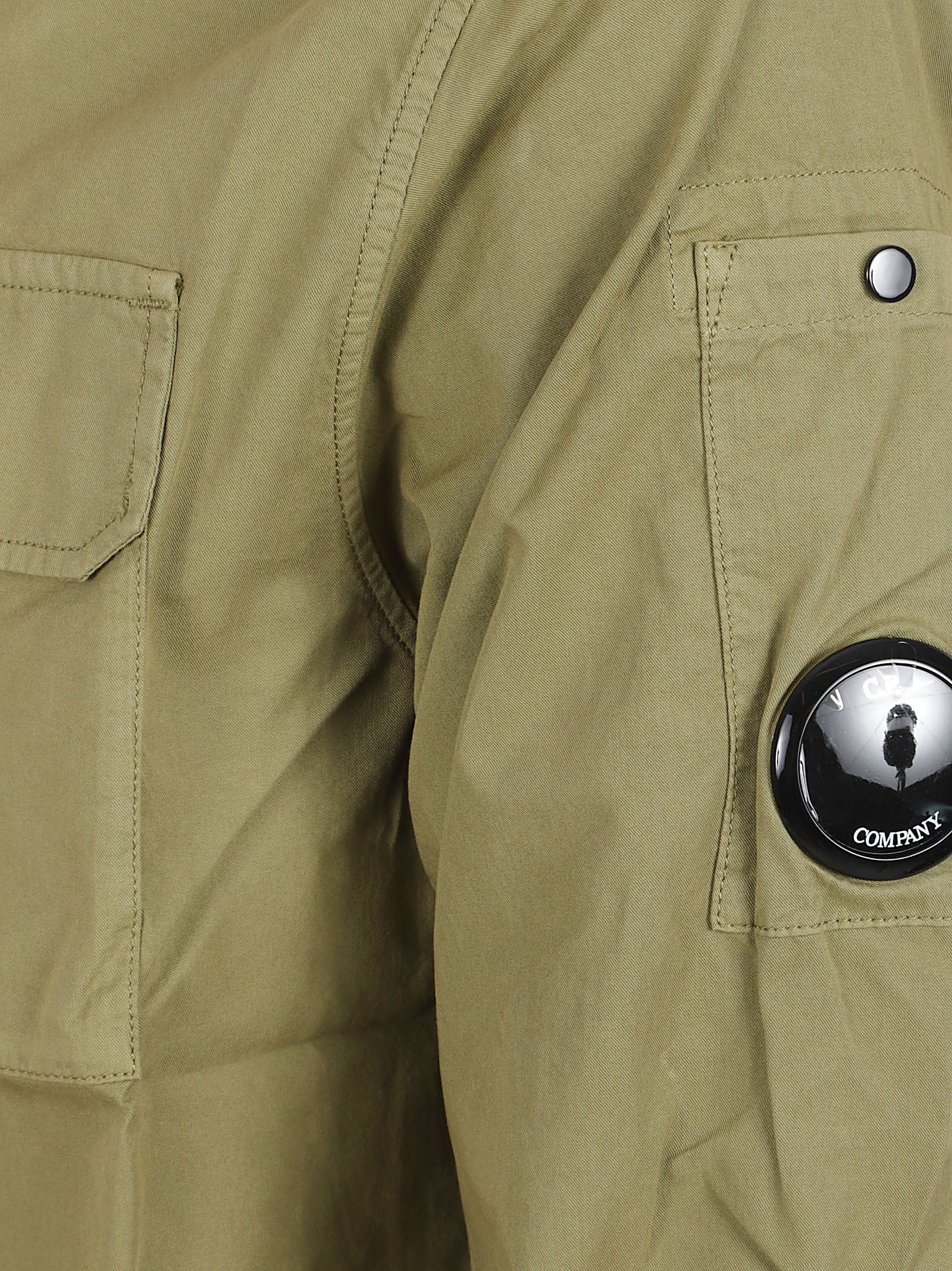 Structured Utility Shirt with Classic Collar