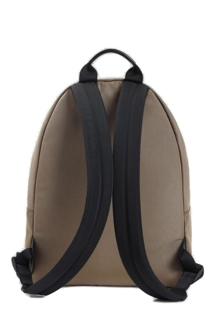 Beige Structured Bag With Clean Lines And Minimalist Design