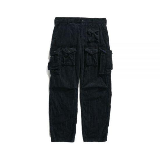 Relaxed Fit Cargo Pants with Textured Fabric