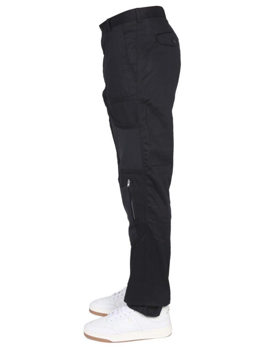 Straight-Leg Cotton Pants