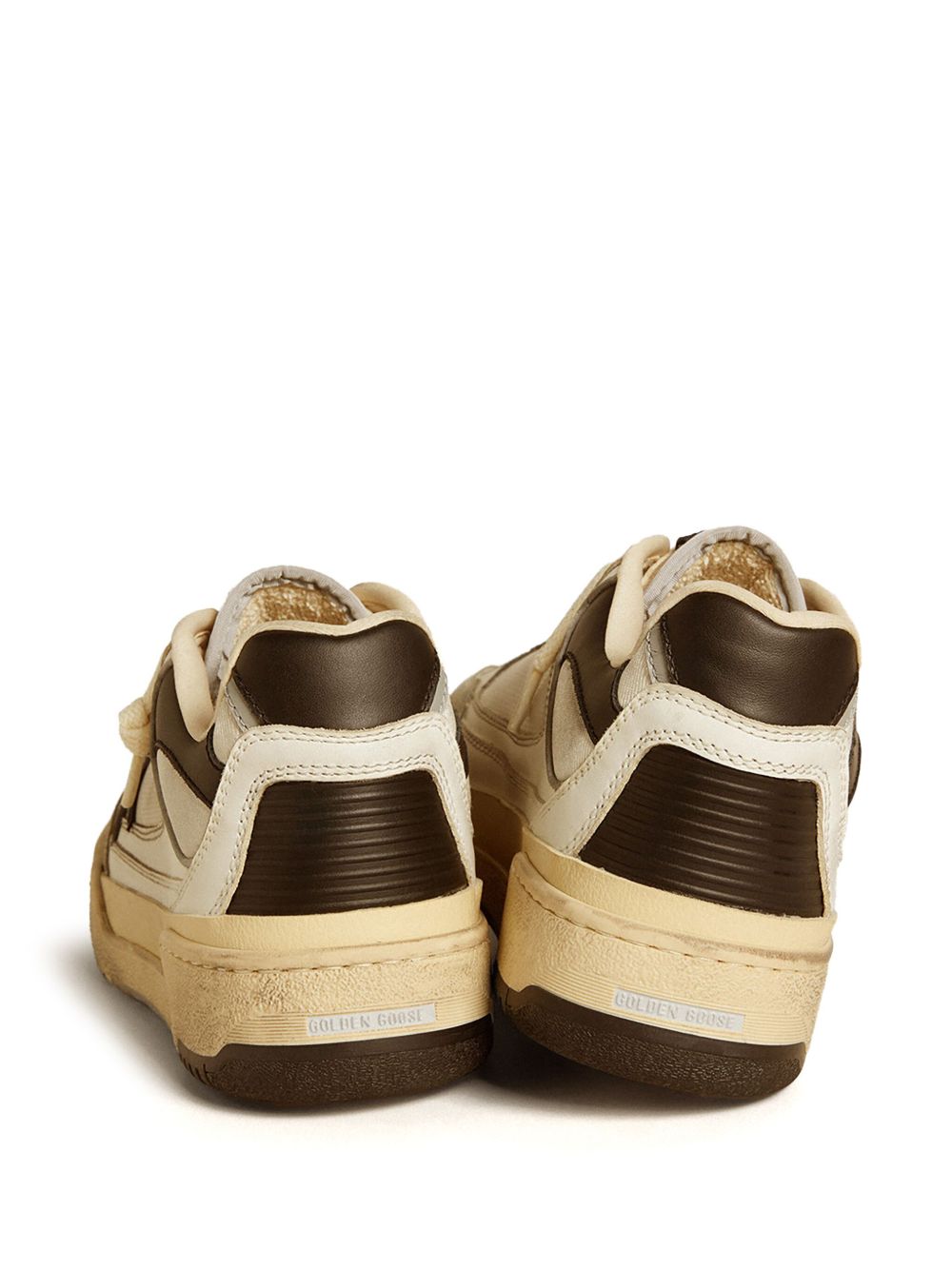 Low-Top Sneakers With Vintage Star Emblem