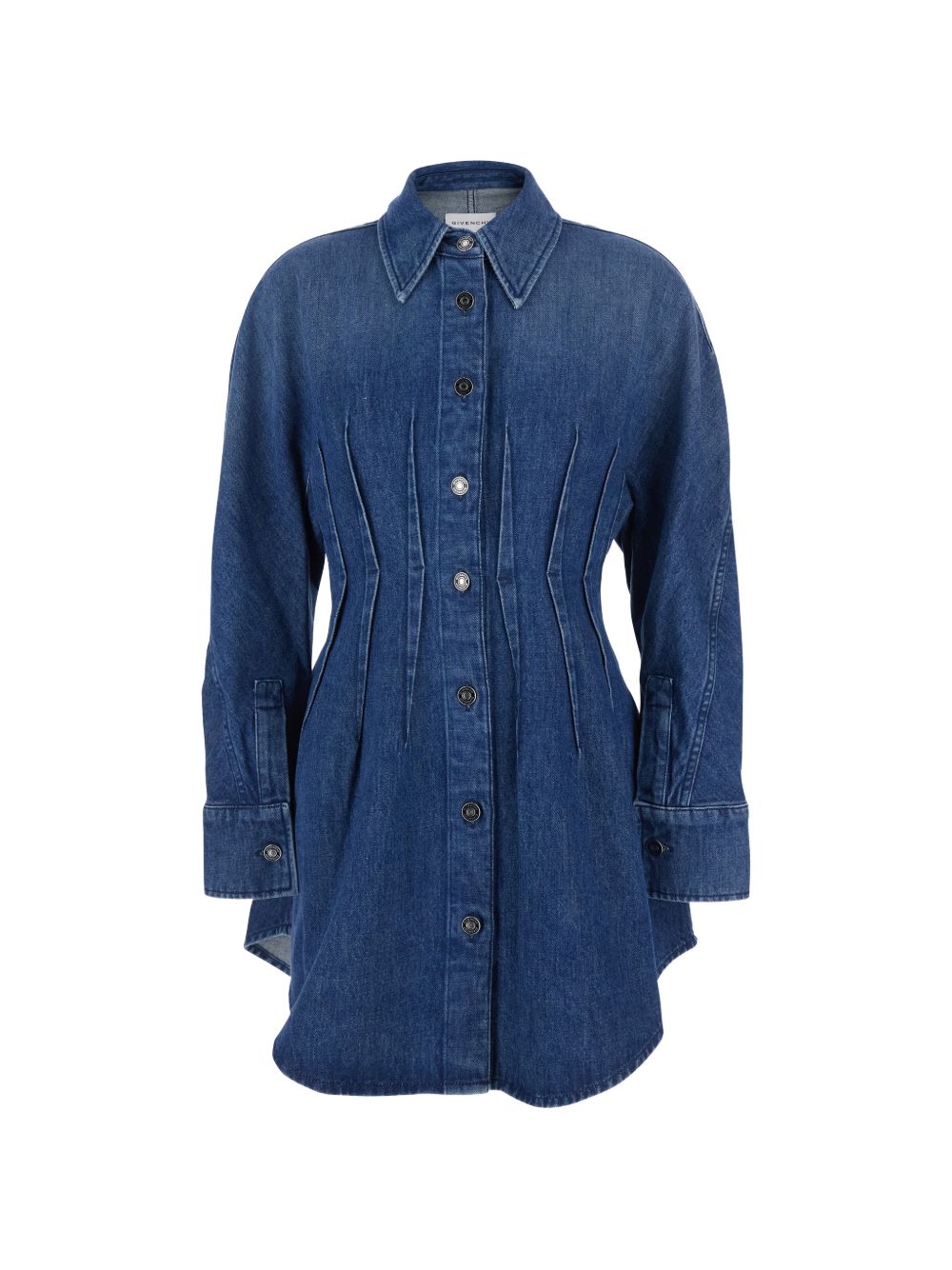 Structured Denim Dress