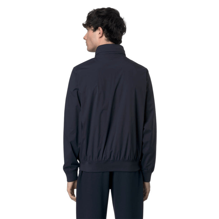 Stretch Nylon Jacket With Concealed Hood