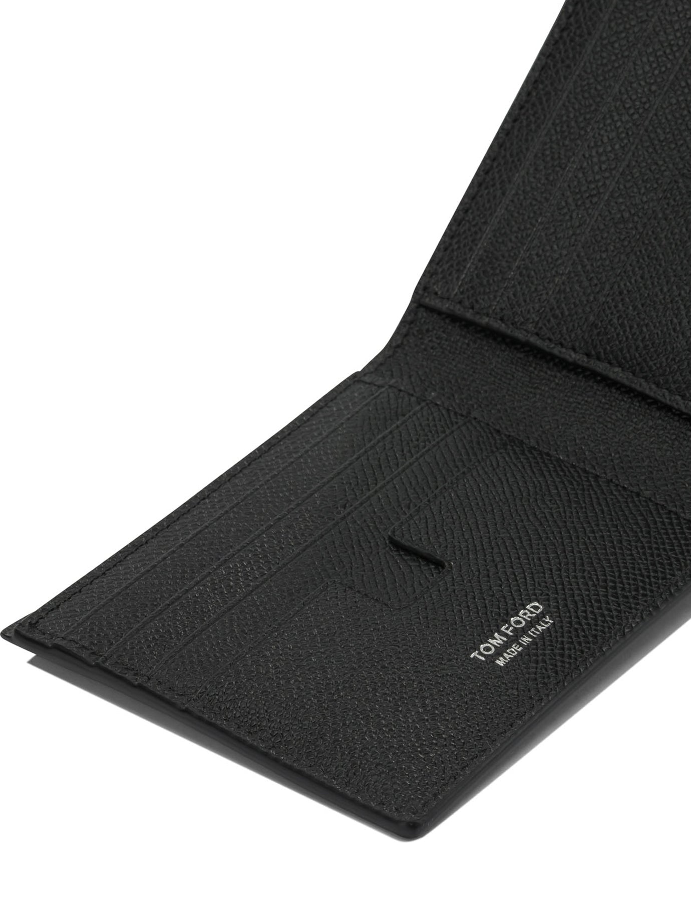 Small Grain Leather Bifold Wallet