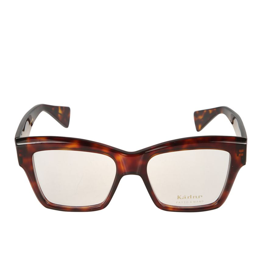 Charm Oversized Tortoiseshell Square Frame Eyeglasses