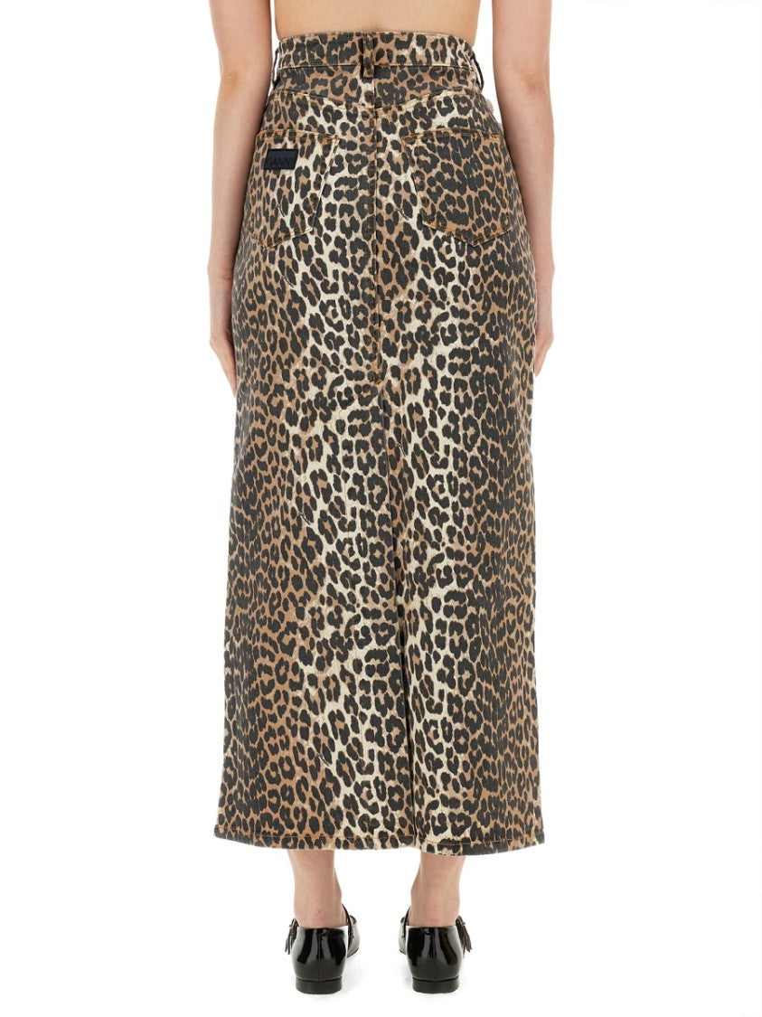 Skirt With Maxi Slit