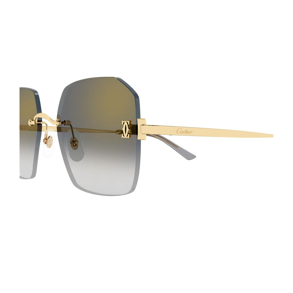 Ct0591S C De C De Cartier Rimless Square Sunglasses