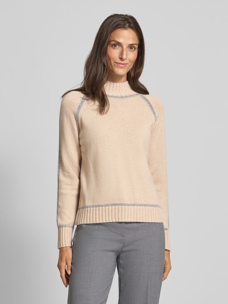 Pescara High Neck Sweater In Wool