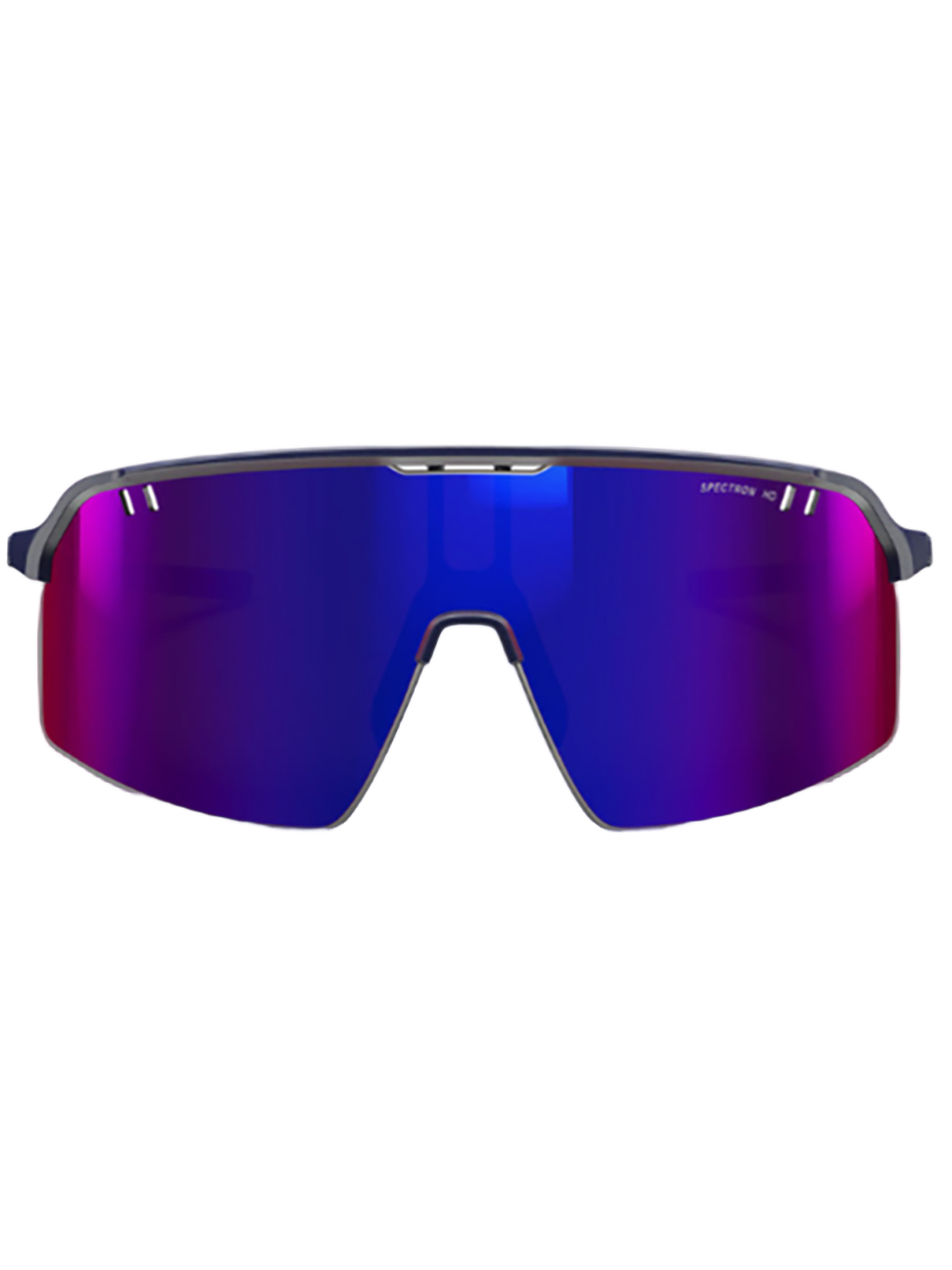 Wraparound Gradient Sunglasses with Ventilation Details