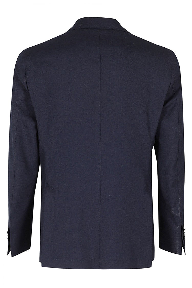 Lightweight Wool Jacket With Pointed Lapels