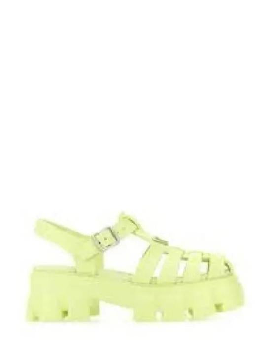 Cage-Design Chunky Sandals with Rugged Sole