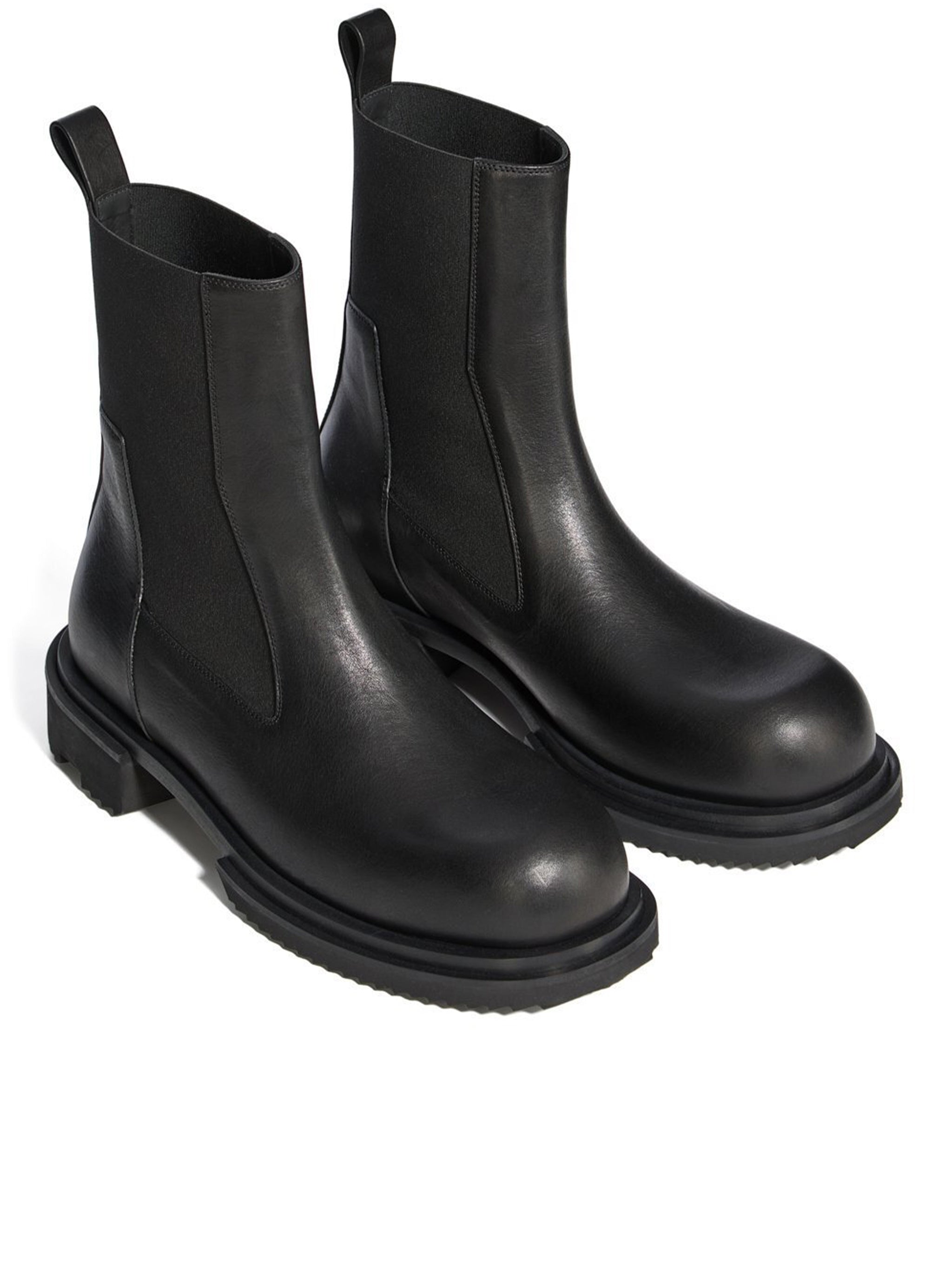 Matte Black Beatle Gabe Boots